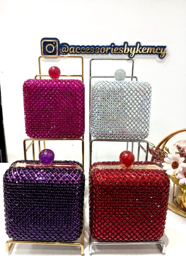 HTF Crystal Purse