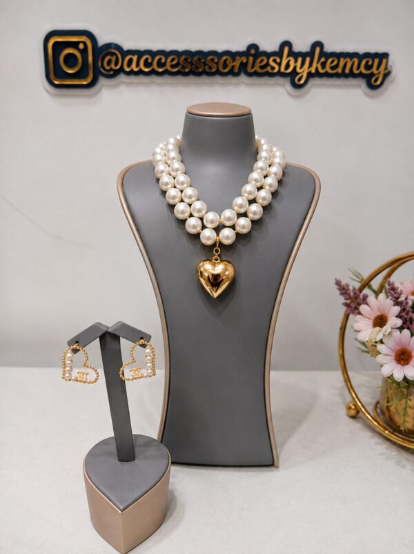 2 Piece Pearl Jewelry